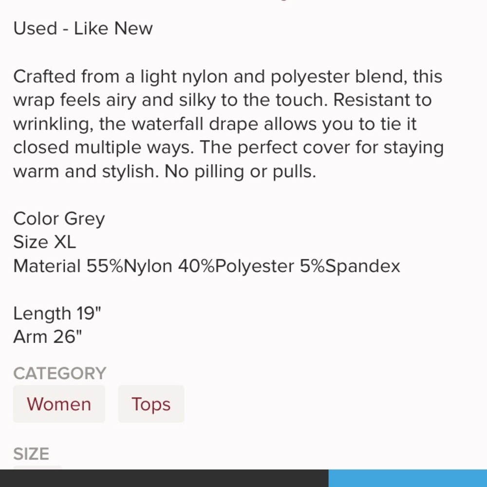 NFS Glorya wrap, versatile coverup — Patagonia - Picture 8 of 8